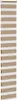 vidaXL Store double beige sable 50 x 200 cm Largeur du Voir les images du produit 3