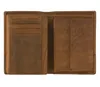 CHIEMSEE Leder Geldbörse Mexico Wallet High With Flap Brown Produktbild-Vorschau 6