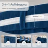 2 cortinas de terciopelo, opacas, con aislamiento térmico, Vista previa de la imagen del producto 4