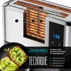 Grille-pain Arendo Langschlitz AURORA, 1500 W, pour 4 Voir les images du produit 4