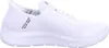 A white Skechers slip-on sneaker shown from the side. Anteprima dell’immagine prodotto
