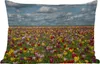 MuchoWow® Outdoor Kissen - Tulpen - Farben - Wolken - 50x30 Produktbild-Vorschau 1