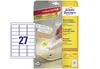 Avery Zweckform L4737REV-25 Étiquettes universelles, 63,5 x Voir les images du produit 1