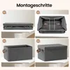 WOLTU 6er Set Aufbewahrungsboxen mit Deckel, mit Griffen, Produktbild-Vorschau 10