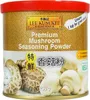 A can of Lee Kum Kee Premium Mushroom Seasoning Powder with images of mushrooms on the front. Produktbild-Vorschau