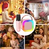 Bluetooth Karaoke Maschine mit 2 kabellosen Mikrofonen, Produktbild-Vorschau 5