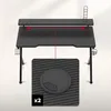 Huzaro Hero 5.0 Bureau de jeu avec accessoires, Noir, Voir les images du produit 15