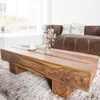 cagü: Exklusiver Design Couchtisch  [SALEM] Sheesham Produktbild-Vorschau 2