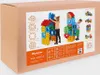 Marioinex Bauspielzeug Waffle Maxi 32 Stück - farbenfrohes Produktbild-Vorschau 4
