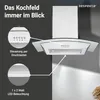 Respekta Kaminhaube Nova, Edelstahl, 60 cm Produktbild-Vorschau 9