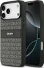 Etui iPhone 17 Pro Max DKNY sztuczna skóra czarne logo Podgląd zdjęcia produktu 1