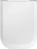 A top-down view of a white toilet seat. Podgląd zdjęcia produktu