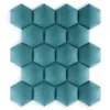 Muralo pannello imbottito HEXAGON rivestimento parete Anteprima dell’immagine prodotto 7