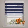 DTCH® Doppelrollo mit Kassette 140 x 175 cm (BxH) blau, Produktbild-Vorschau 1