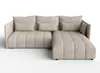 AX LIVING Hellbraun Ecksofa mit Schlaffunktion Bettkasten Produktbild-Vorschau 3