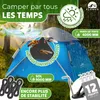 ELONEO Wurfzelt Pop Up Zelt wasserdicht Campingzelt Produktbild-Vorschau 14