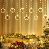 3m Weihnachten LED Lichtervorhang DIY Lichterkette Produktbild-Vorschau 4