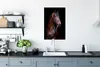 MuchoWow® Poster Pferd - Braun - Schwarz - Porträt 40x60 cm Produktbild-Vorschau 3