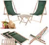 KADAX Set de table basse naturelle pour chaises longues + 2 Voir les images du produit 1