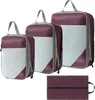 STILVORA Kofferorganizer 4-teilig, Reise-Organizer Set, Produktbild-Vorschau 1