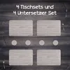 Tischset 4x45x30 cm + 10fi cm Platzset Tischmatte Produktbild-Vorschau 4