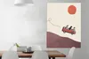 MuchoWow® Poster Hund - Retro - Bus 90x120 cm - Wohnzimmer Produktbild-Vorschau 2