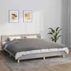 vidaXL Gewichtsdecke mit Bezug Grau 155x220 cm 7 kg Stoff Produktbild-Vorschau 2