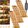 A collage showing indoor plants on shelves and three LED grow light panels with a controller. Anteprima dell’immagine prodotto