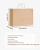 Sacs en papier kraft VEVOR, paquet de 50, sacs cadeaux avec Voir les images du produit 7