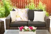 MuchoWow® Outdoor Kissen - Marmor - Gold - Weiß - Chic - Produktbild-Vorschau 5