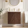 Mobile sospeso per lavabo con due ante a chiusura Anteprima dell’immagine prodotto 6