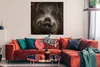 MuchoWow® Poster Wildschwein - Tier - Schwein 100x100 cm - Produktbild-Vorschau 2