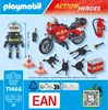 PLAYMOBIL Feuerwehrmotorrad am Unfallort Produktbild-Vorschau 4