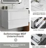 Waschtisch mit Unterschrank 100cm Alast Badmöbel Set Produktbild-Vorschau 5