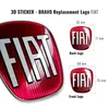 Nálepka Fiat 3D logo náhradního dílu pro Bravo přední + Náhled obrázku produktu 3