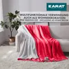 Mięciutki dwustronny kocyk Glory różne rozmiary i kolory Podgląd zdjęcia produktu 4