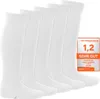 Footstar EVERYDAY! Kinder Kniestrümpfe (5 Paar) Weiß 35-38 Produktbild-Vorschau 2