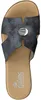 Rieker 64290-14 Damen Pantoletten Clogs Blockabsatz blau, Produktbild-Vorschau 14