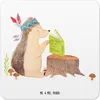 Mr. & Mrs. Panda Untersetzer für Gläser Igel Federschmuck Produktbild-Vorschau 1