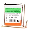 Spanplattenschrauben mit Senkkopf 5,0 x 120 - 200 Stk., Produktbild-Vorschau 2