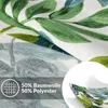 Tischdecke Botanik Tropik Grüntöne Rund 140cm Schnittkante Produktbild-Vorschau 2