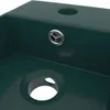 vidaXL Umywalka łazienkowa z przelewem ceramiczna Podgląd zdjęcia produktu 5