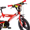 Close-up of the front part of a red children's bicycle. Náhľad obrázku produktu