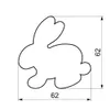 Hasenausstecher 6,2cm Produktbild-Vorschau 1