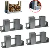 4x Holzstapelhilfe Stapelhilfe für Brennholz Produktbild-Vorschau 1
