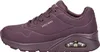 A side view of a single purple Skechers sneaker against a white background. Anteprima dell’immagine prodotto