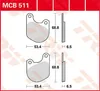 TRW Plaquette de frein Trw Organ. Mcb 511 Produktbild-Vorschau 2