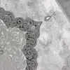Tappeto grigio argento ornamento design di facile Anteprima dell’immagine prodotto 3