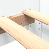 vidaXL Bettgestell mit Kopfteil Weiß 80 x 200 cm Produktbild-Vorschau 7