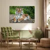 MuchoWow® Poster Tiger - Natur - Steine 120x80 cm - Bilder Produktbild-Vorschau 3